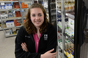 photo of lake campus student mackenzie buschur