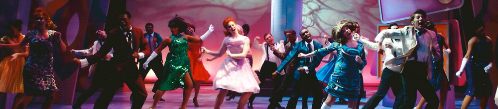 photo from the production of hairspray