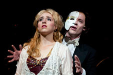 photo from the production of the phantom of the opera