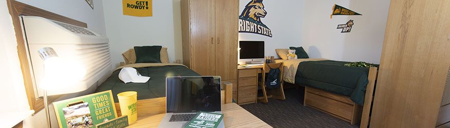 photo of a room in the honors community