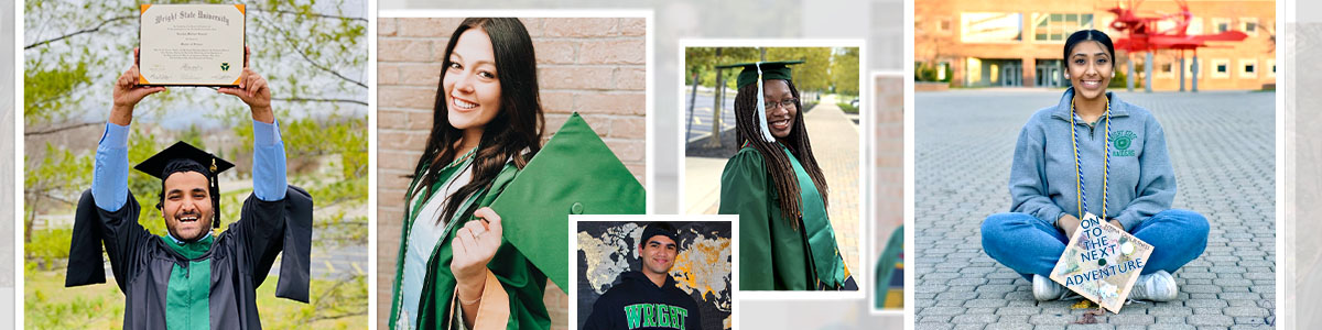 collage of photos of graduates 