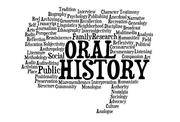 Oral History word cloud