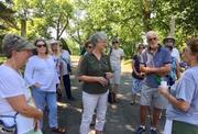 WSURA tour at Woodland Cemetery
