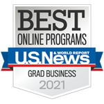 Best online graduate business programs 2021 from US News and world report