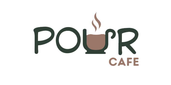pour cafe graphic
