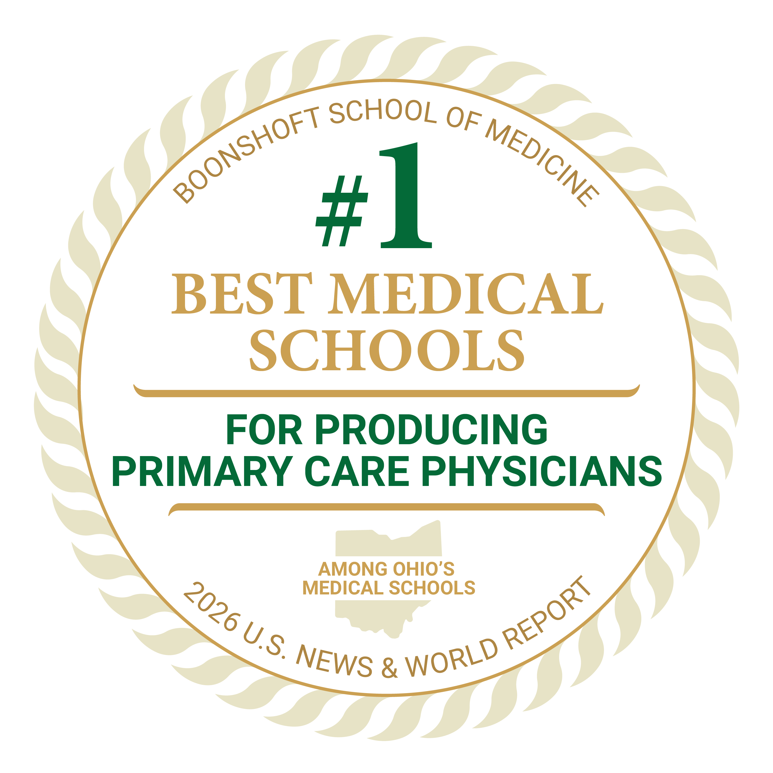 boonshoft school of medicine #1 best medical schools for producing primary care physicians 2026 us news and world report