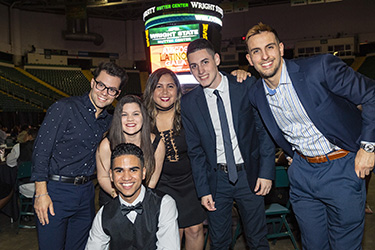 photo of a group of students at an event