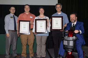 photo of 2023 golden spoke award recipients