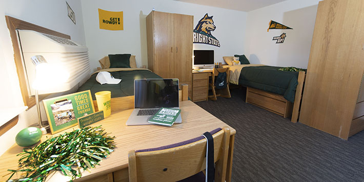 photo of a room in the honors community