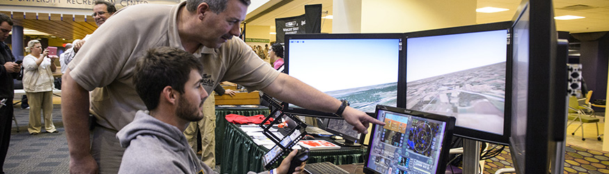 photo of an exhibit at wright brothers day