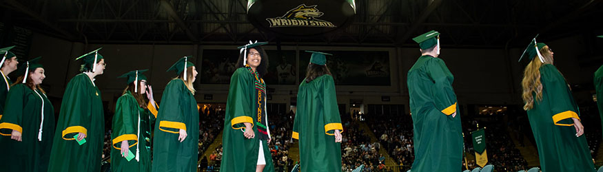 photo of graduates at commencement