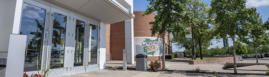 photo of the entrance of the student union