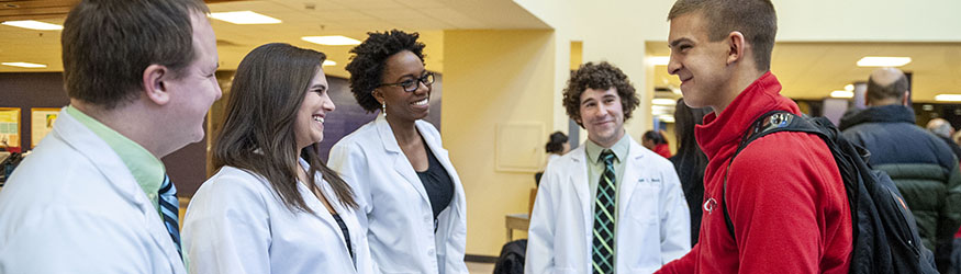 photo of students at a path to health professions event