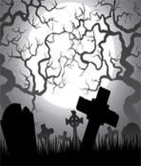 haunted graveyard