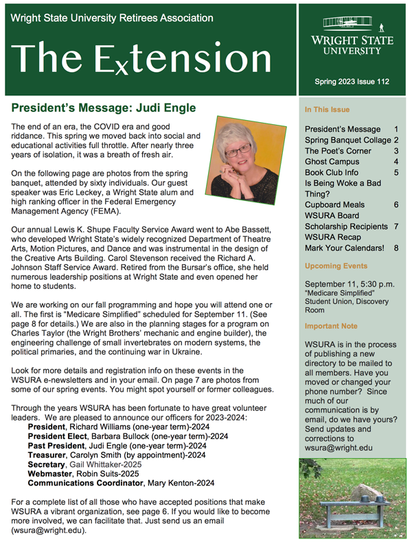 Spring 2023 issue of the Extension