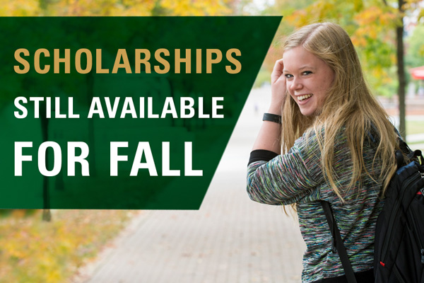 Scholarships still available for fall