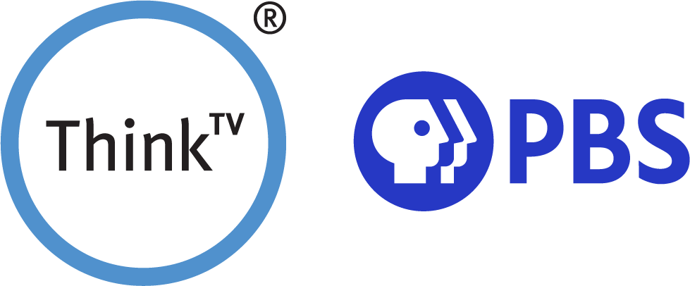 Think tv and PBS logo