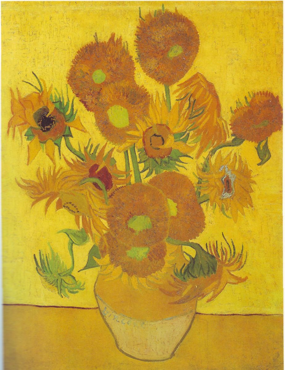 Sunflowers, by Vincent van Gogh
