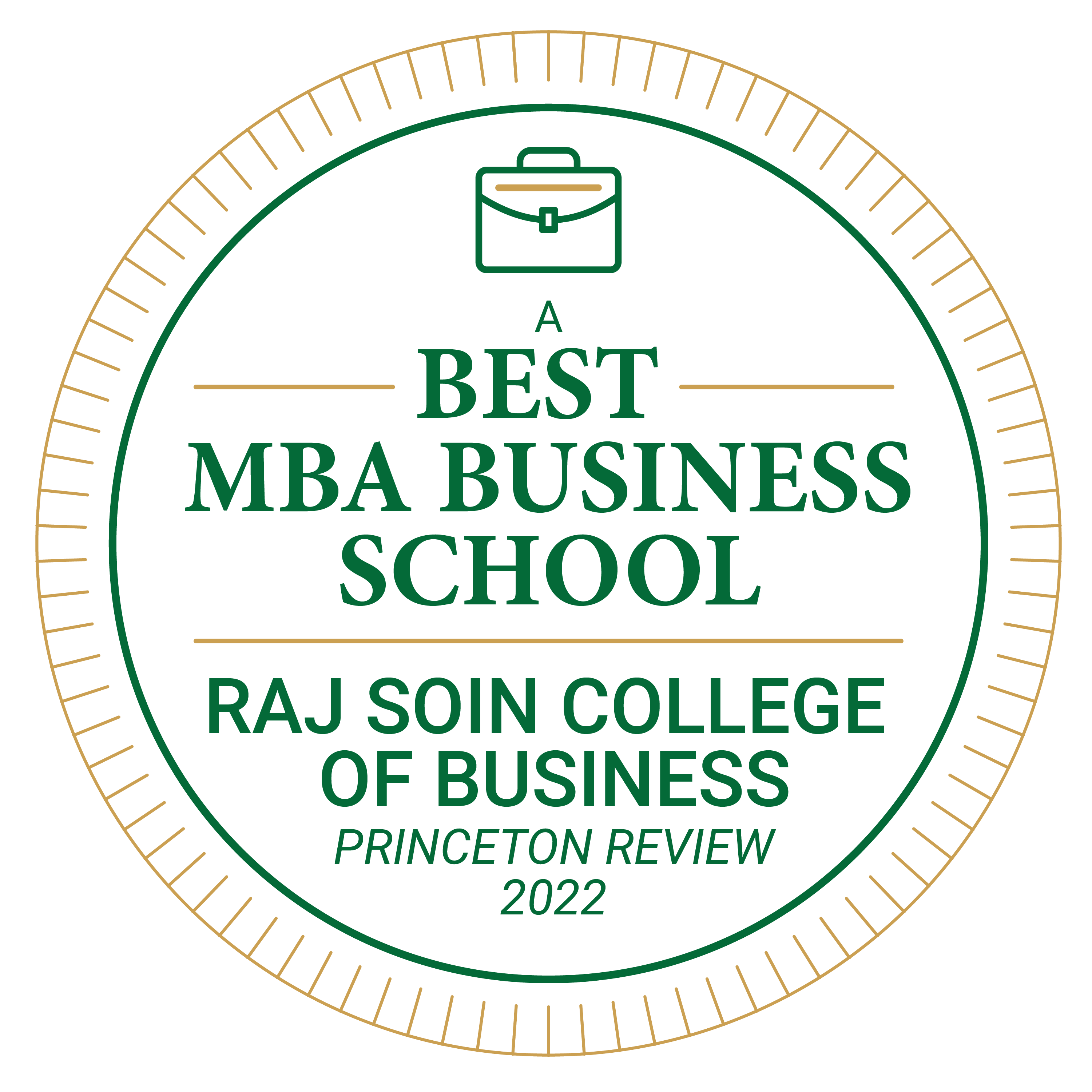 2021 The Princeton Review A Best Business School Raj Soin College of Business