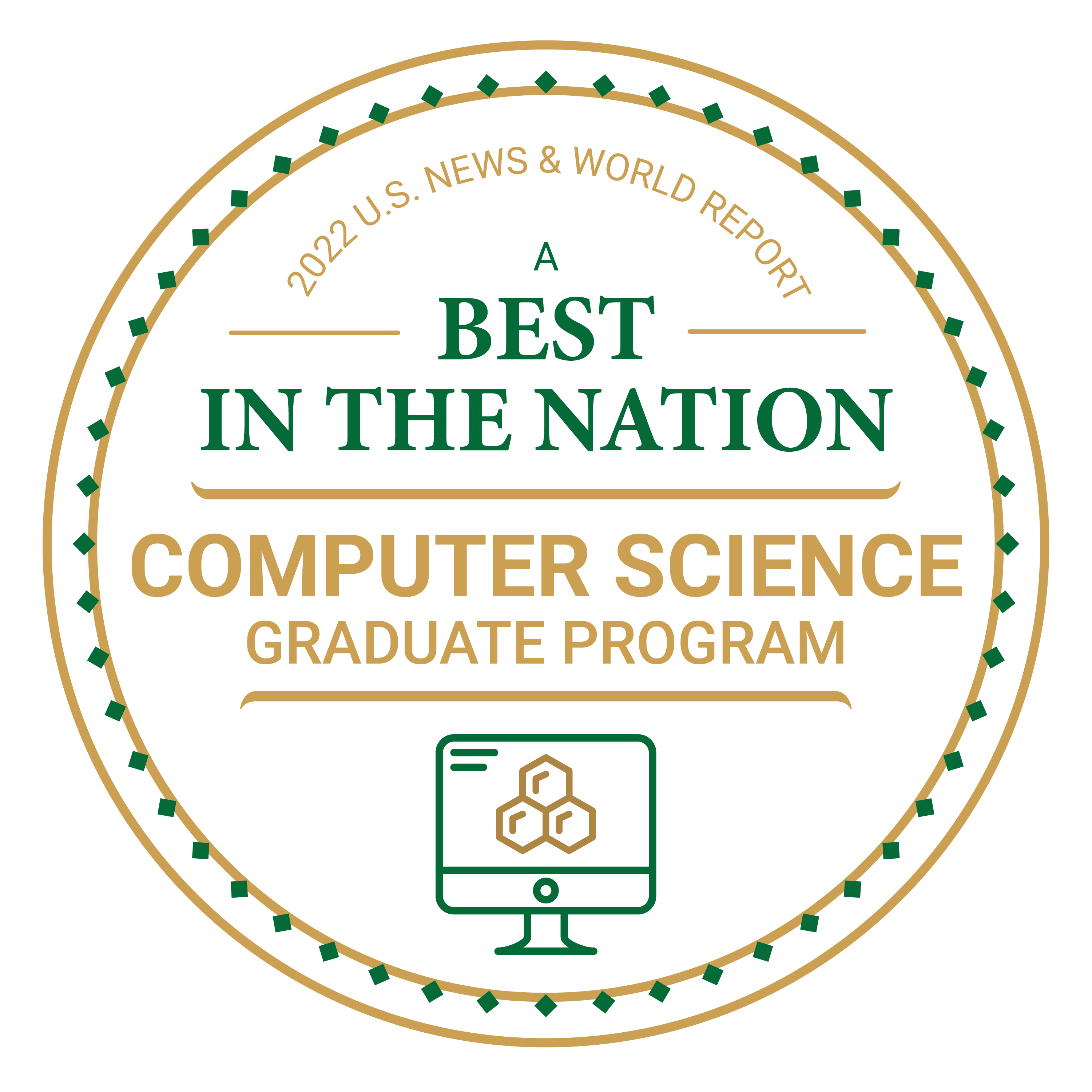 2022 U.S. News & World Report A Best in the Nation Computer Science Graduate Program