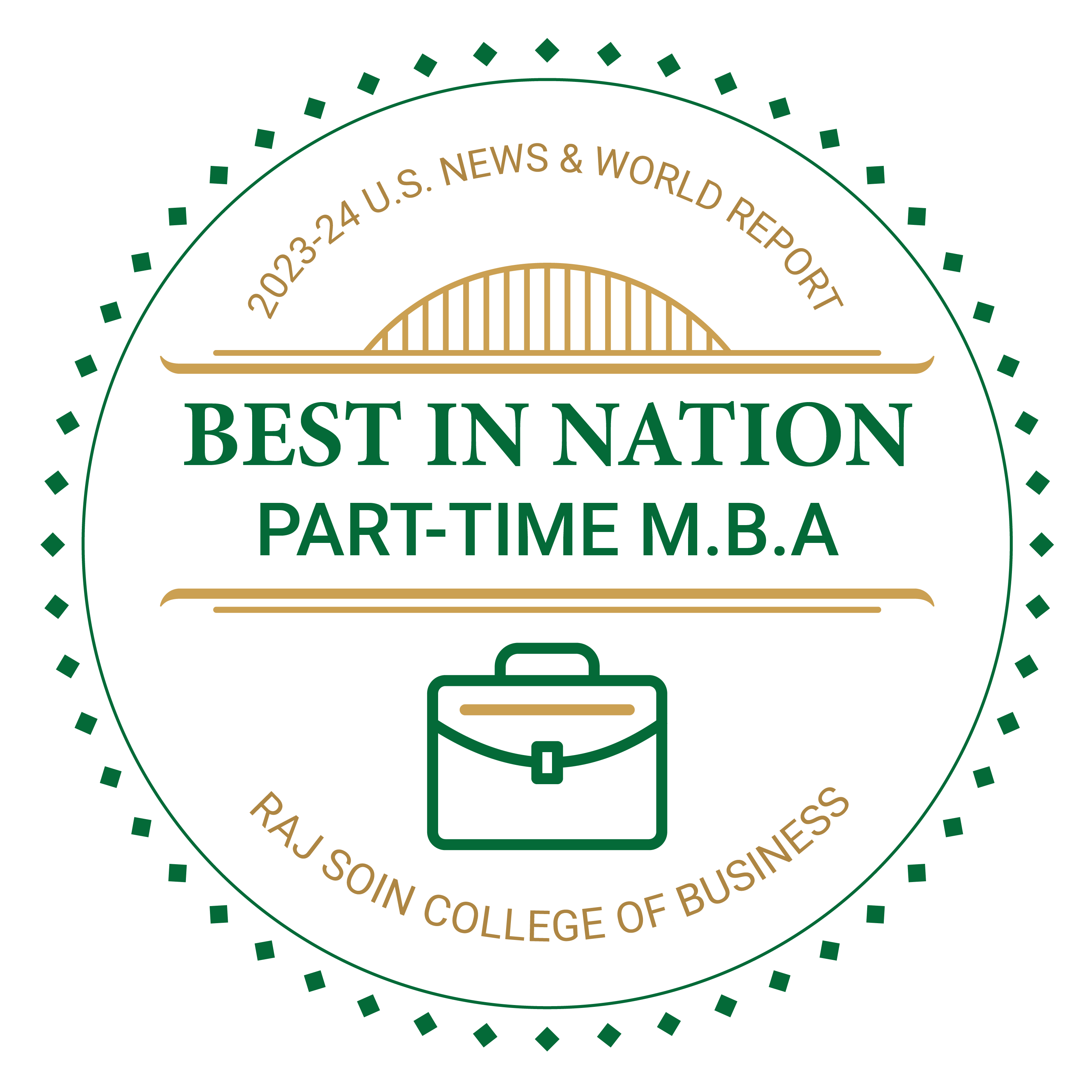 2022 U.S. News & World Report Best in the Nation Master's in Business Administration