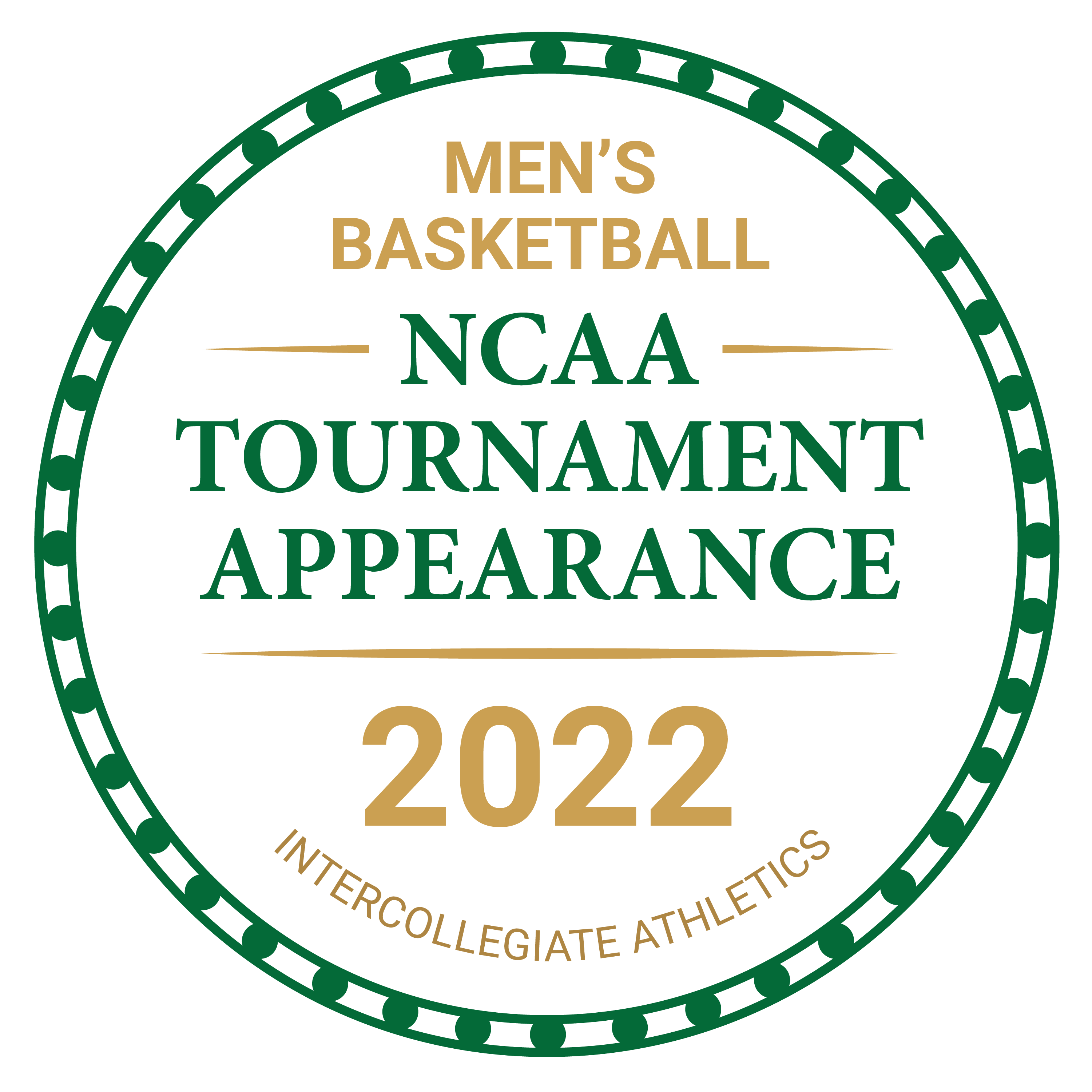 2022 Intercollegiate Athletics NCAA Tournament Appearance Basketball