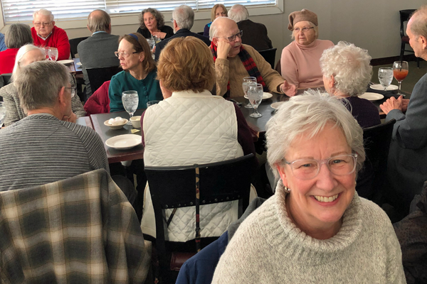 Retirees at the Wellington Grille