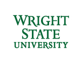 Wright State 3-line wordmark green