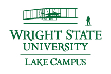 Wright State Lake Campus primary logo - green