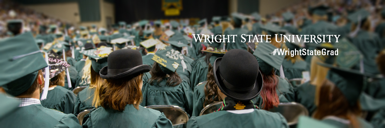wright state university commencement twitter cover image