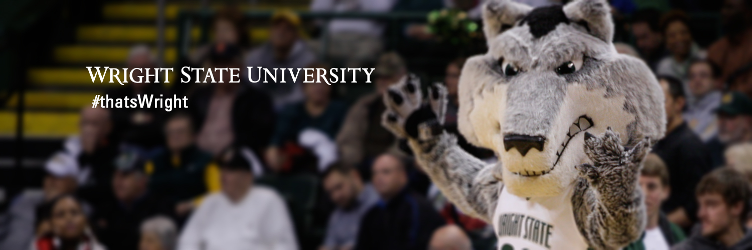 wright state university rowdy twitter cover image
