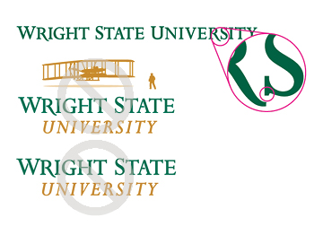 Wright State Violation - former branding assets