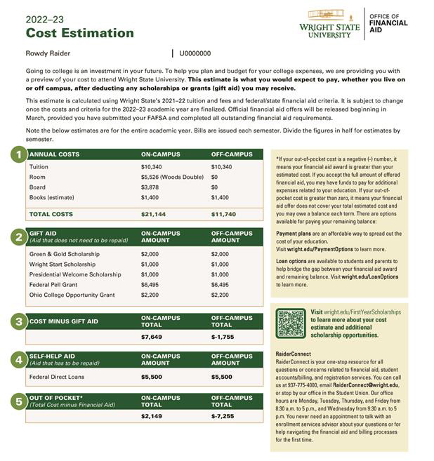 First-Year Scholarships | Enrollment Services | RaiderConnect | Wright  State University