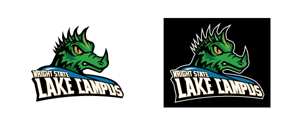Wright State University Lake Campus Athletics logo