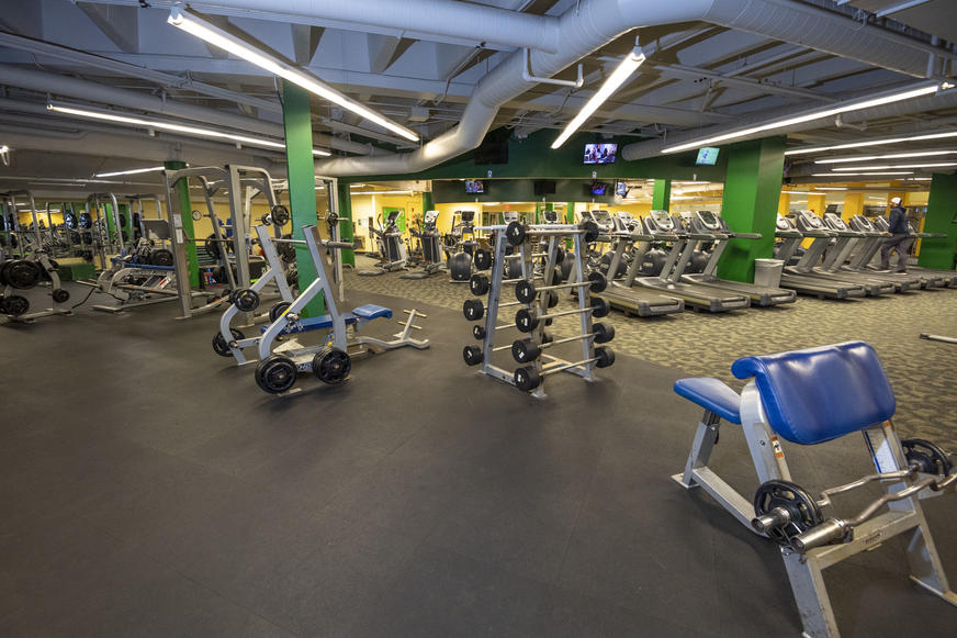 photo of the fitness center