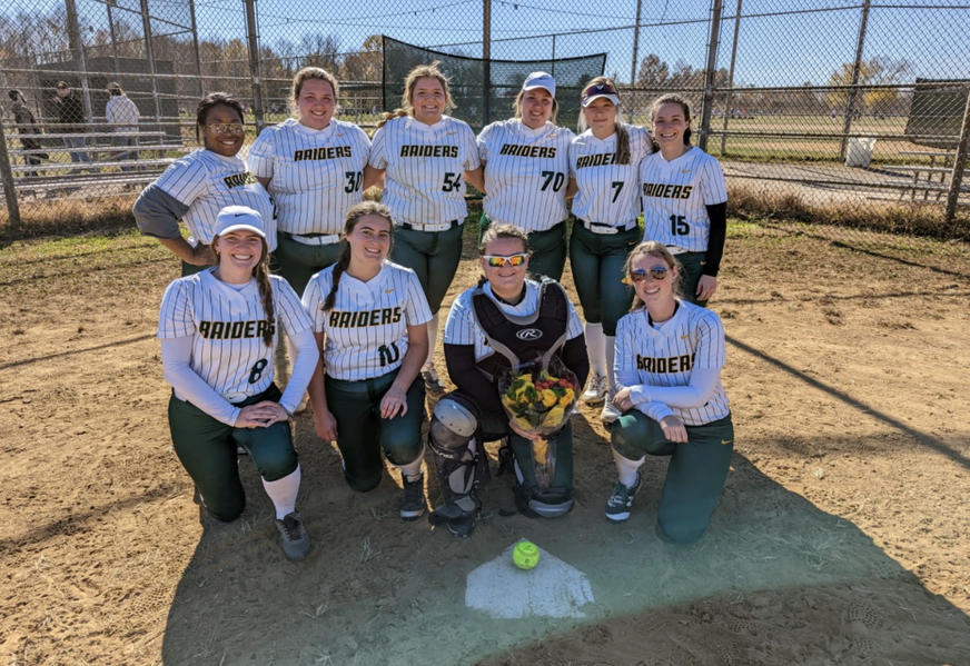 photo of club softball in action