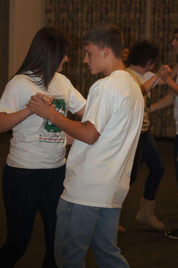 Dancing at Spanish Immersion, 2012