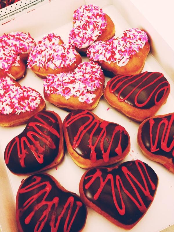 heart donuts