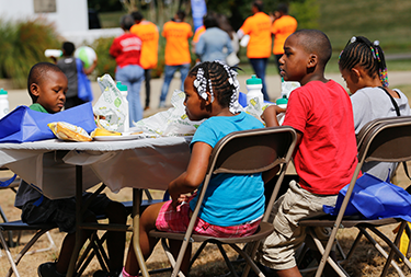 Youth at the 2015 CHC picnic