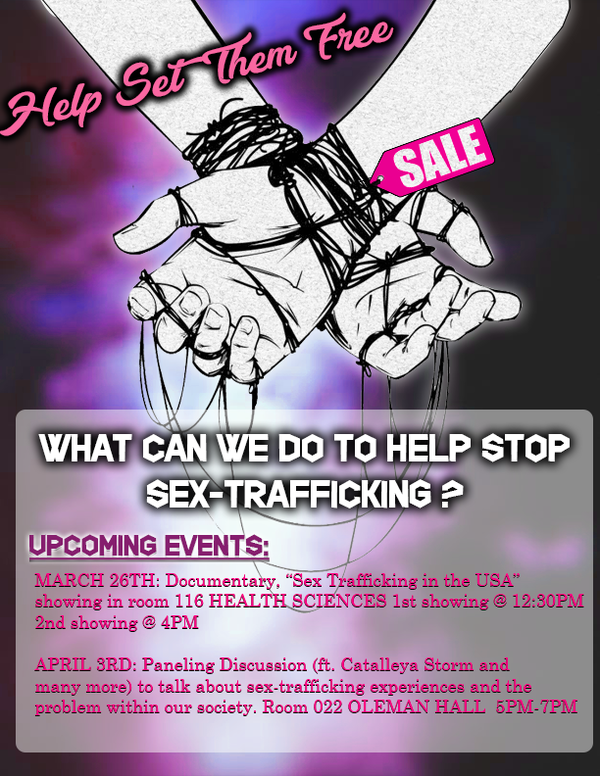 What can we do to help stop sex-trafficking? 