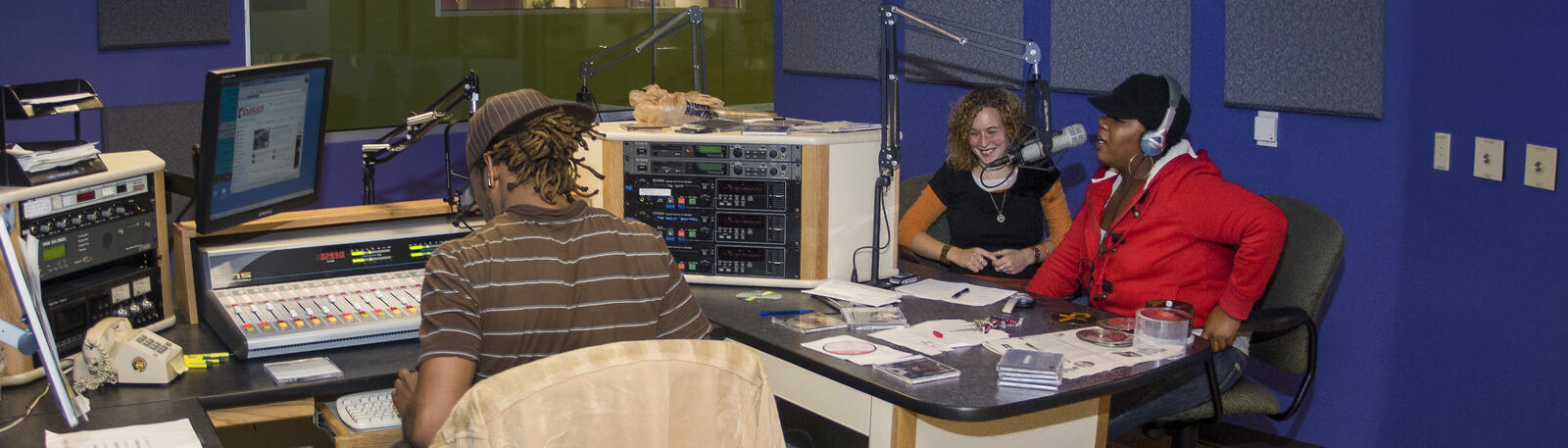 photo of students working at wwsu