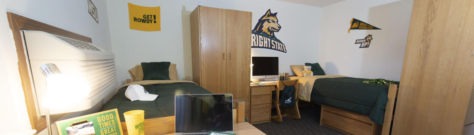 photo of a room in the honors community