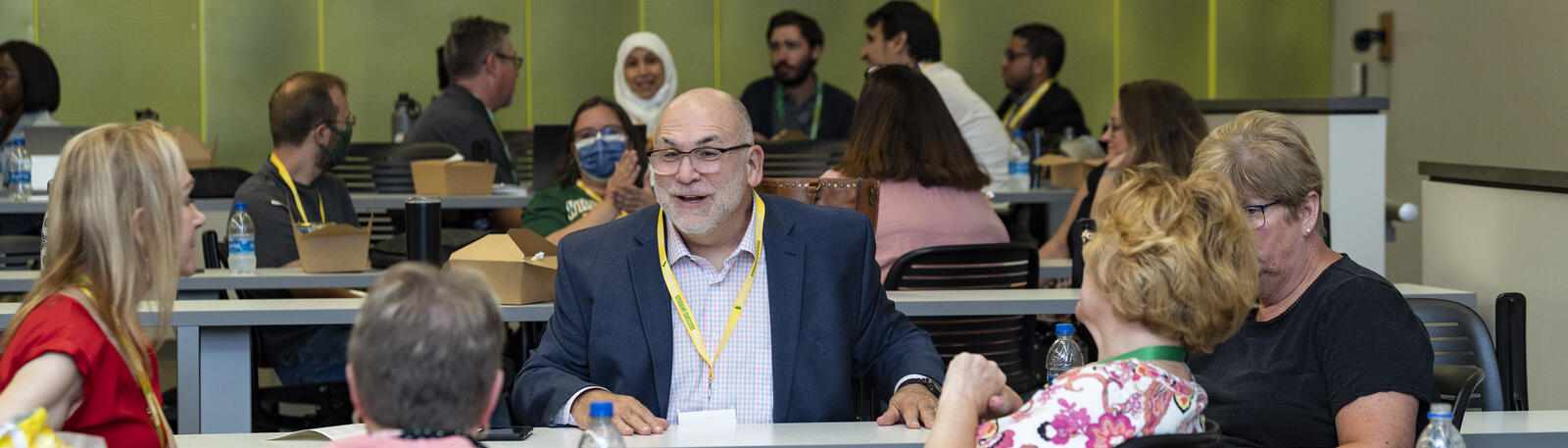 photo of faculty meeting