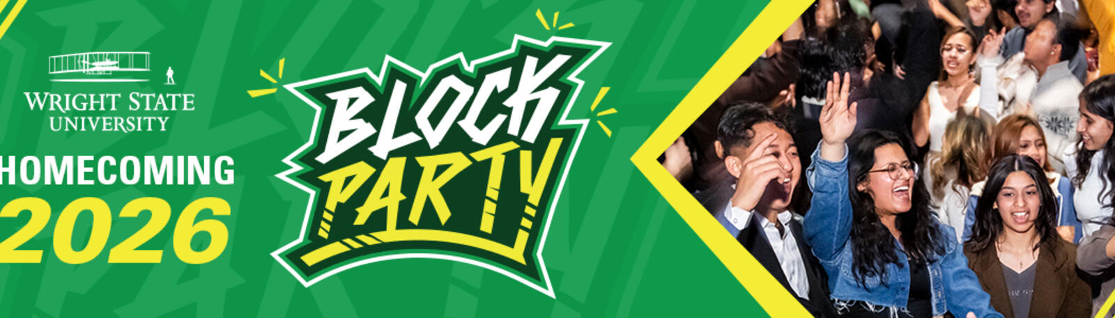 homecoming 2026 block party graphic