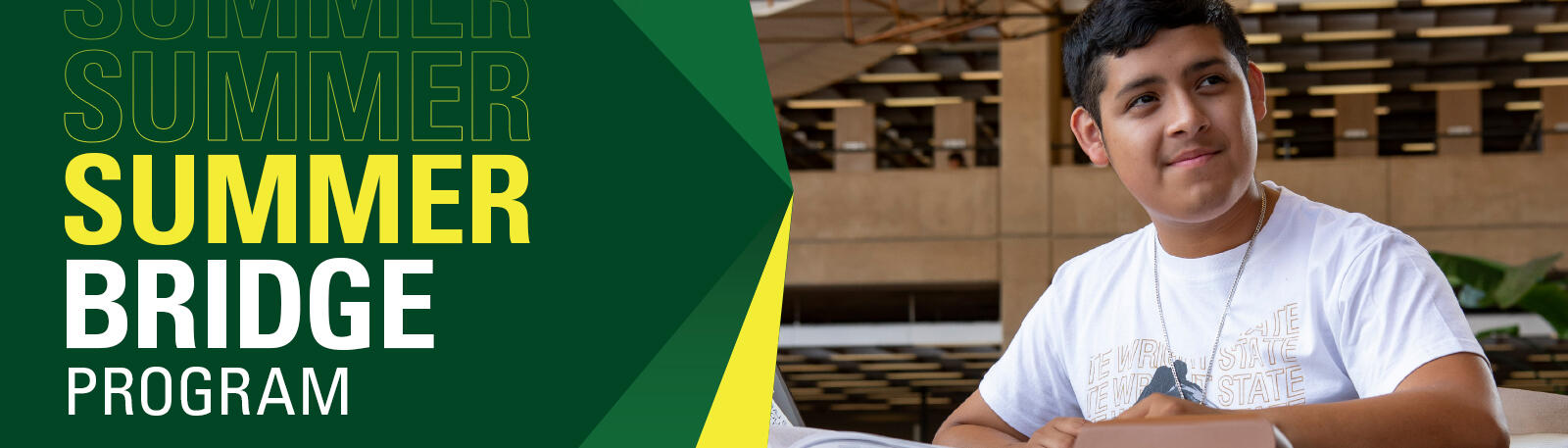 summer bridge program photo and graphic banner