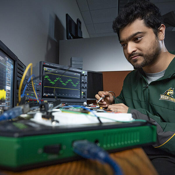 Wright State grad student helps engineer the future of AI computing at Amazon