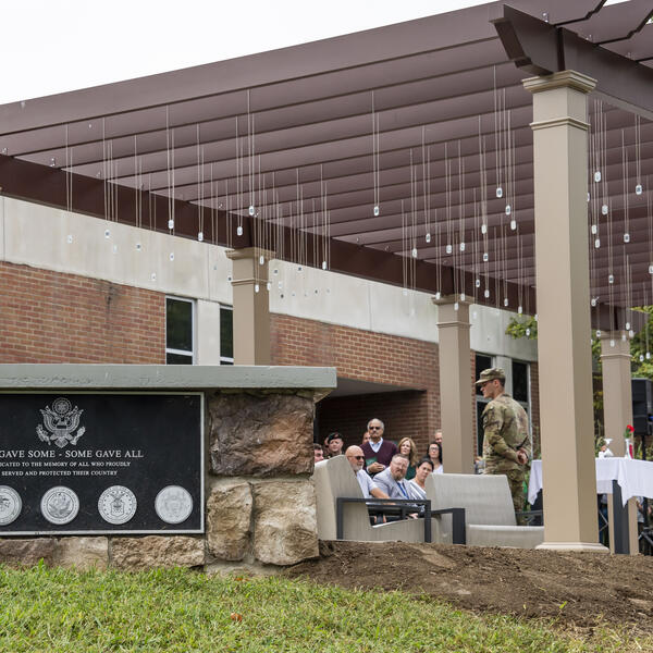 Veteran Military Center dedication