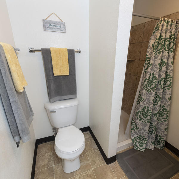 Picture of washroom and bathroom