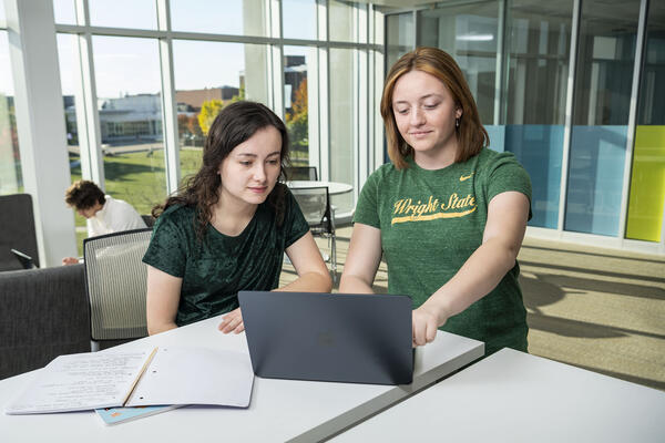 photo of students studying