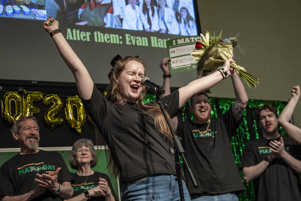 Wright State medical students discover where next journey as future doctors will continue at 2026 Match Day celebration